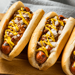 Hotdogs concessions The Ballpark at America First Square