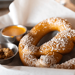 Pretzel at The Ballpark at America First Square